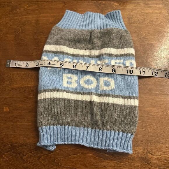 Winter Bod Dog Sweater Sz M - Picture 2 of 4